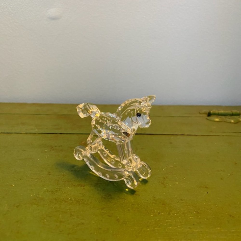 Swarovski Crystal Rocking Horse
